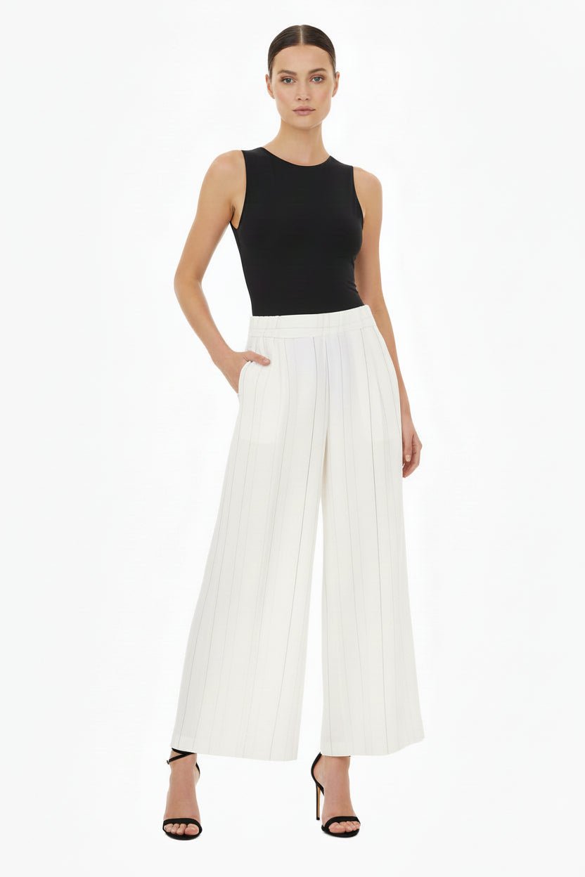 Pantalone Jhonny panna gessato - YES SHOPPantaloniSEMICOUTUREY6SI67-IT 346889908162771