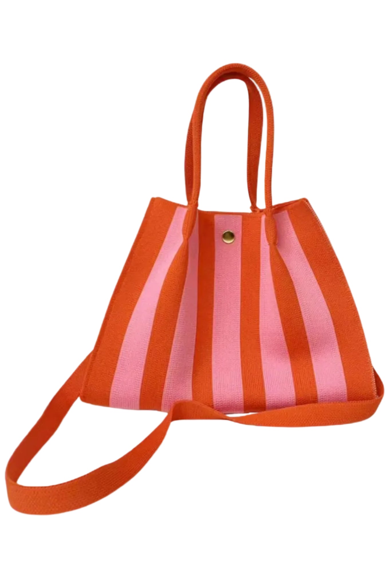 City Girl Pouch a sacchetto a righe rossa e rosa - YES SHOPBorse a manoSTICKY BESTIESB6BTY064-Taglia unica
