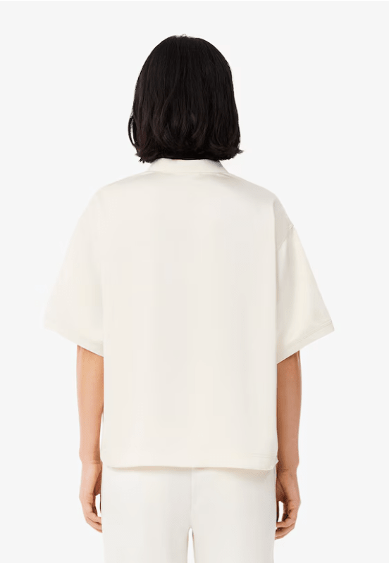 Polo oversize fluida e setosa - YES SHOPPoloLACOSTECF9747 00 XF45-IT 34