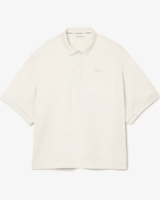 Polo oversize fluida e setosa - YES SHOPPoloLACOSTECF9747 00 XF45-IT 34