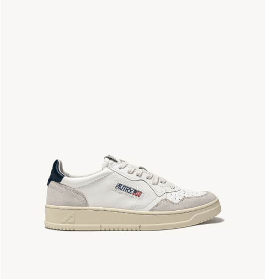 Sneakers medalist in pelle e suede bianco e blu - YES SHOPSneakersAUTRYAULM LS28-IT 389719679158471