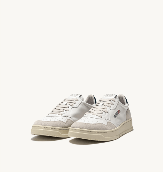 Sneakers medalist in pelle e suede bianco e blu - YES SHOPSneakersAUTRYAULM LS28-IT 389719679158471