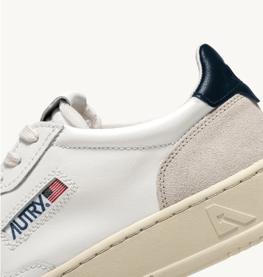 Sneakers medalist in pelle e suede bianco e blu - YES SHOPSneakersAUTRYAULM LS28-IT 389719679158471