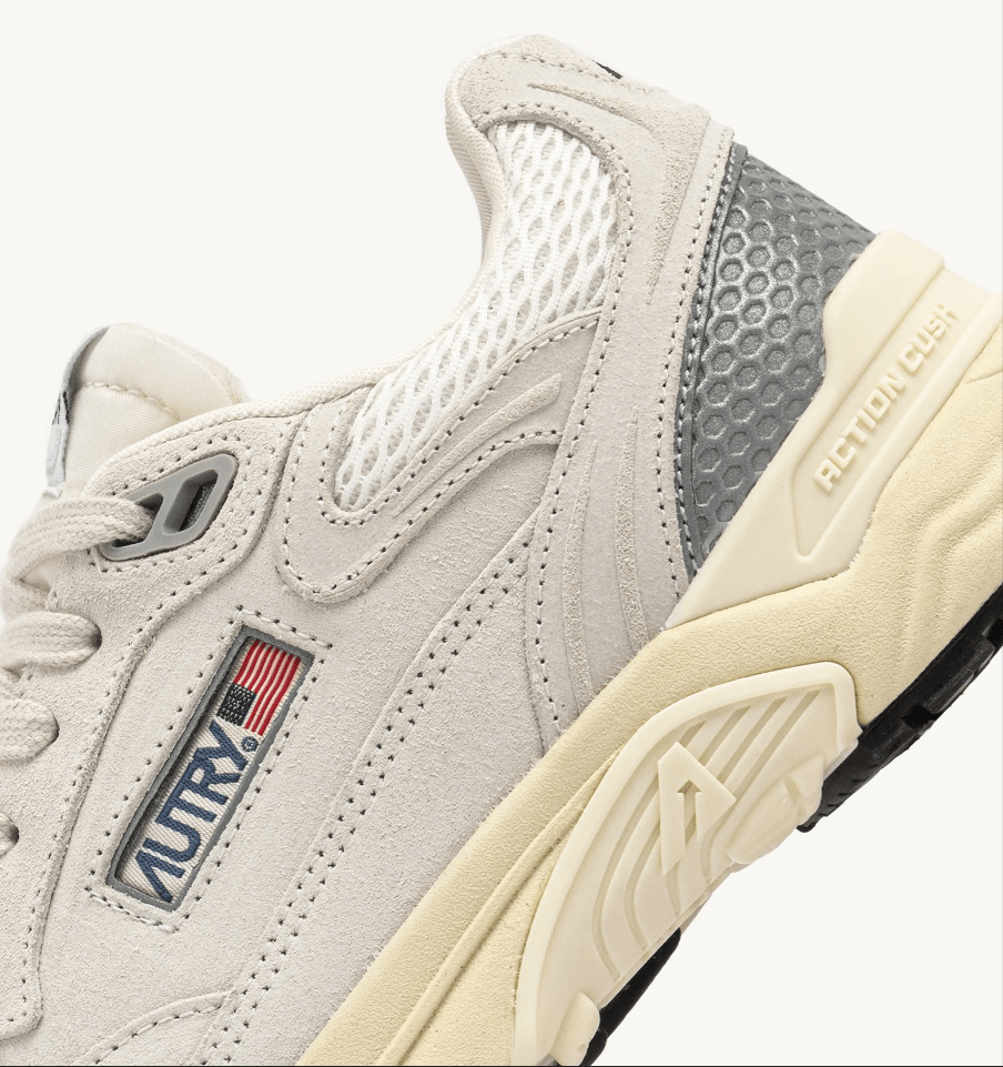 Sneakers hyperway in mesh e suede bianco e argento - YES SHOPSneakersAUTRYHYLM-UM10-IT 383639767386571