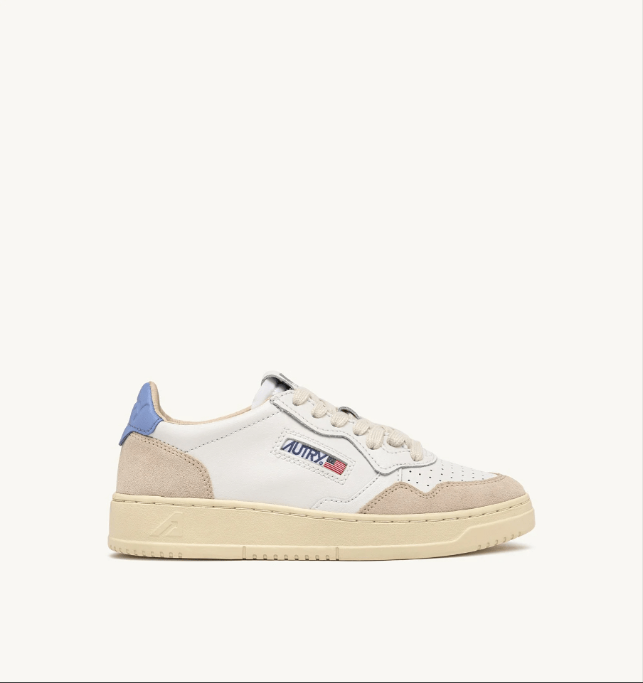 Sneakers medalist low con nabuck bianco e lavanda - YES SHOPSneakersAUTRYAULW-LS04-IT 351849767386571