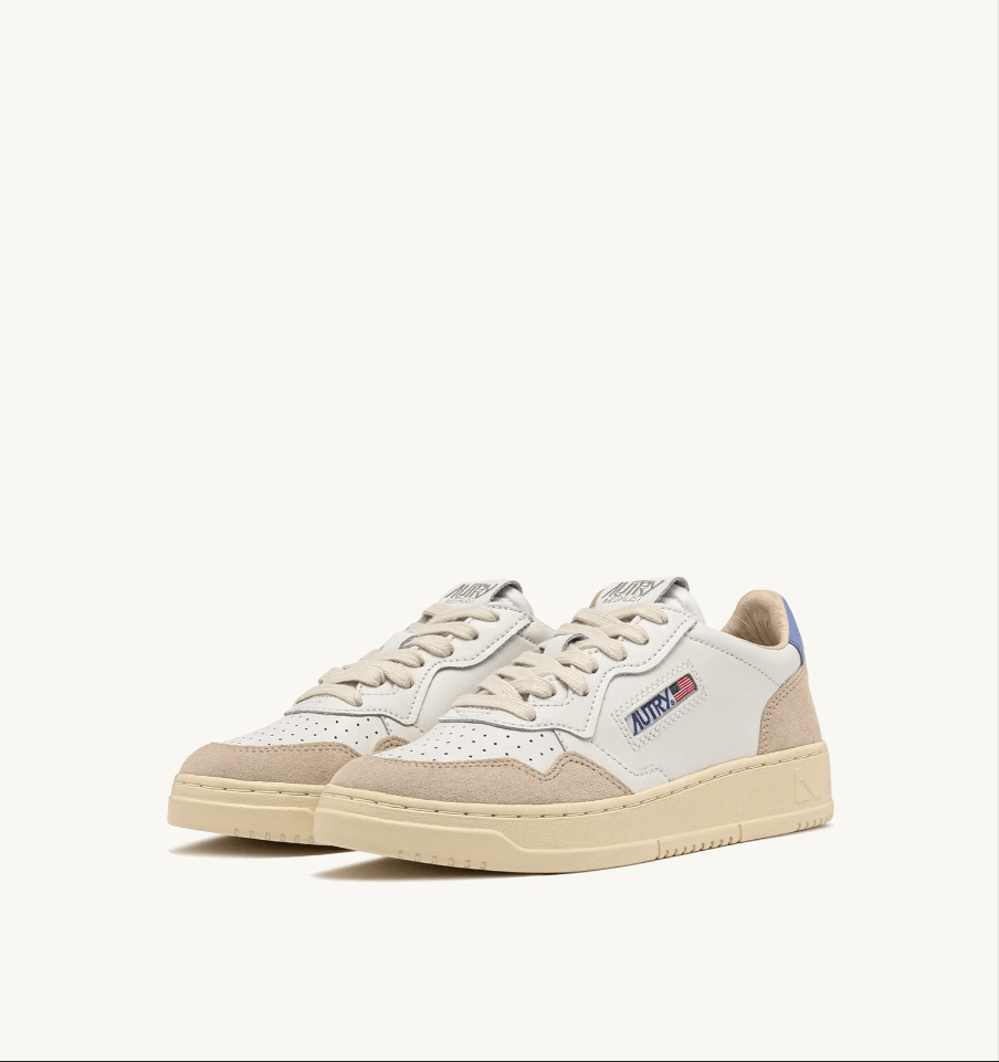 Sneakers medalist low con nabuck bianco e lavanda - YES SHOPSneakersAUTRYAULW-LS04-IT 351849767386571