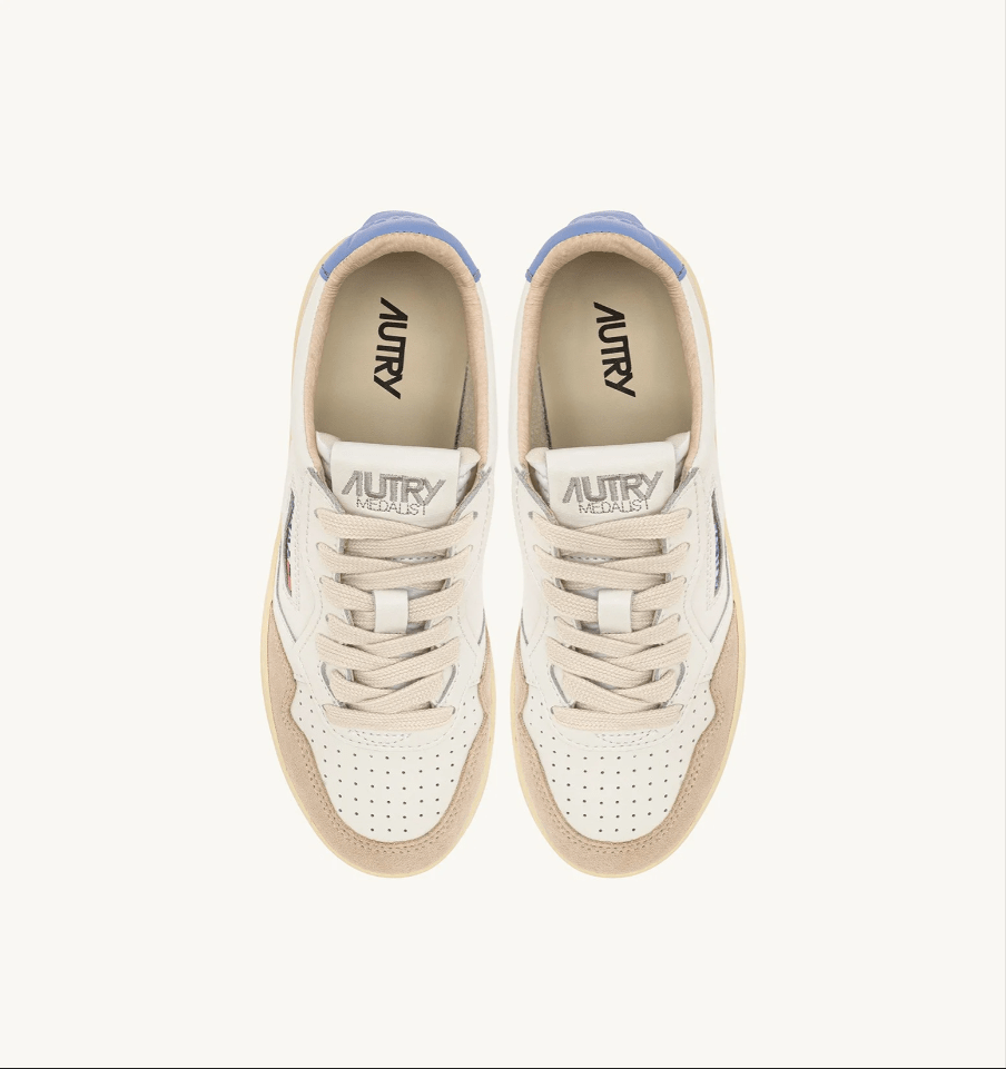 Sneakers medalist low con nabuck bianco e lavanda - YES SHOPSneakersAUTRYAULW-LS04-IT 351849767386571