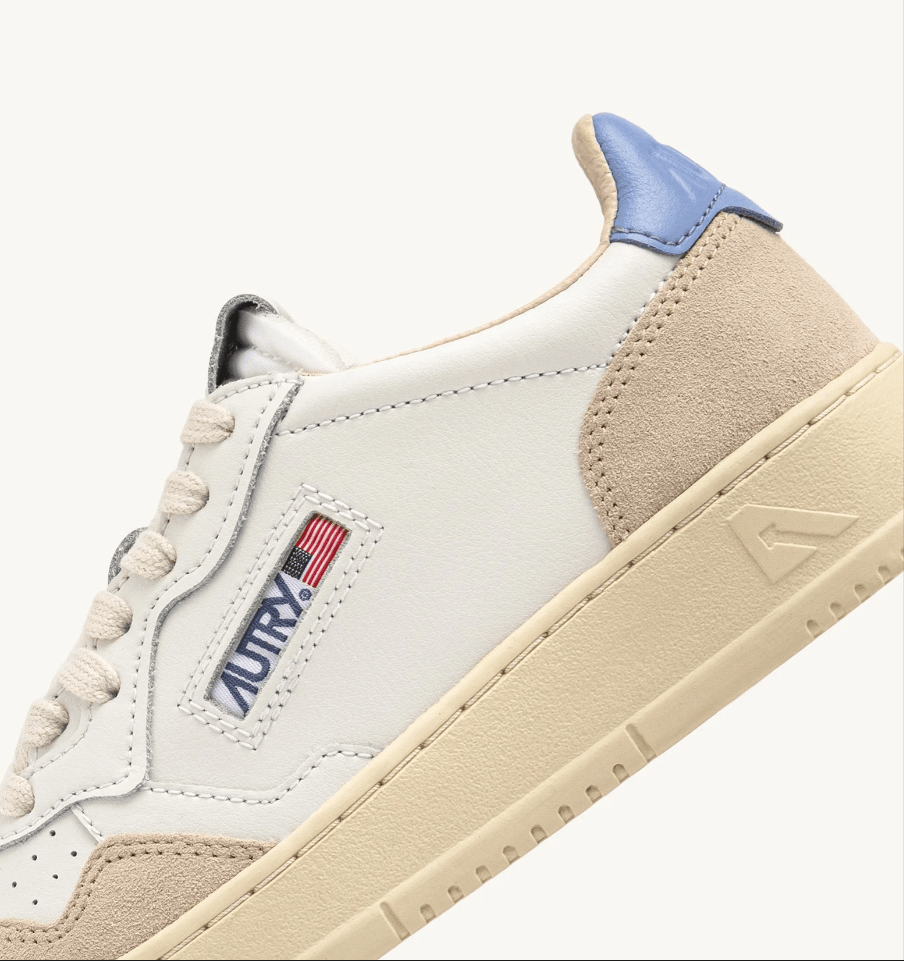 Sneakers medalist low con nabuck bianco e lavanda - YES SHOPSneakersAUTRYAULW-LS04-IT 351849767386571