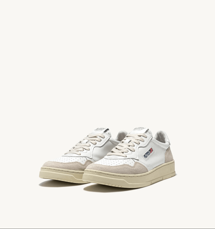 Sneakers medalist low in pelle e suede bianco - YES SHOPSneakersAUTRYAULM LS33LS33-409213213257571