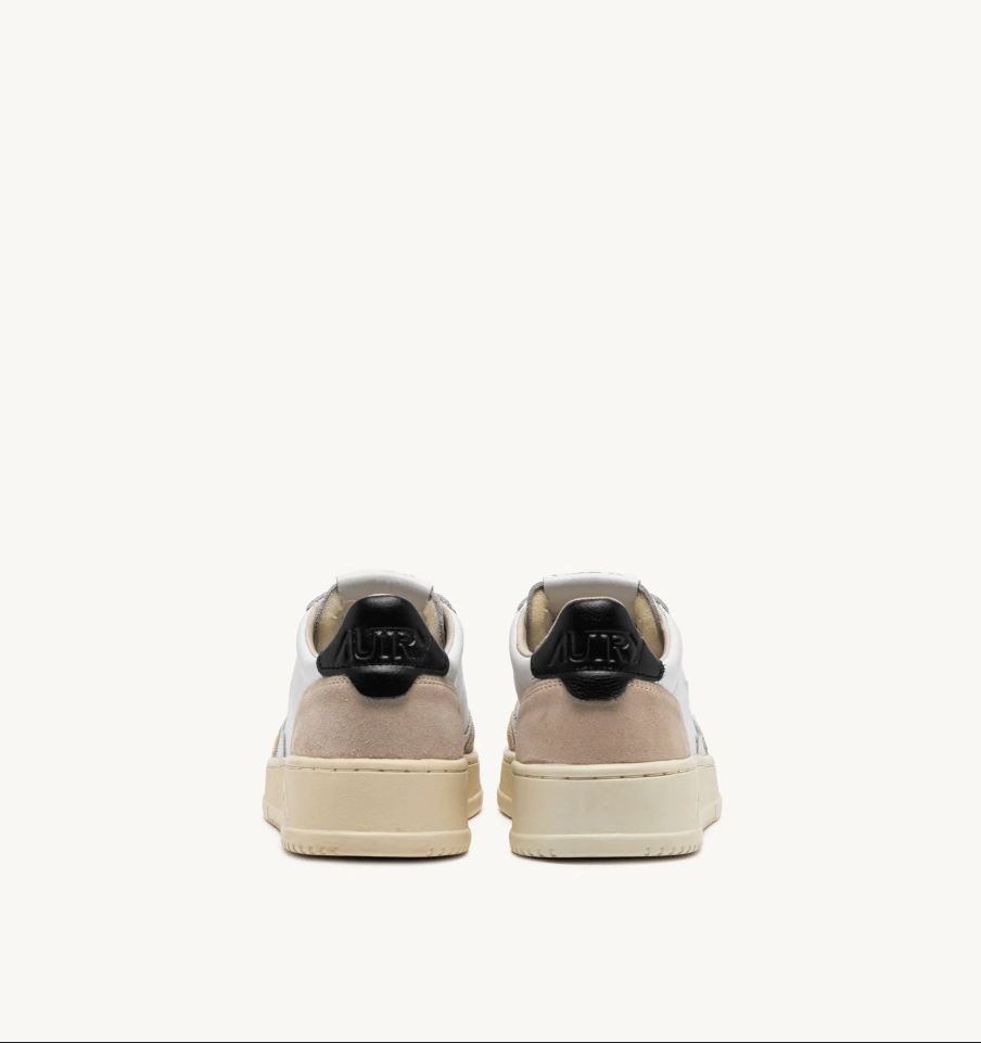 Sneakers medalist low in pelle e suede bianco e nero - YES SHOPSneakersAUTRYAULM LS21LS21-409542967386571