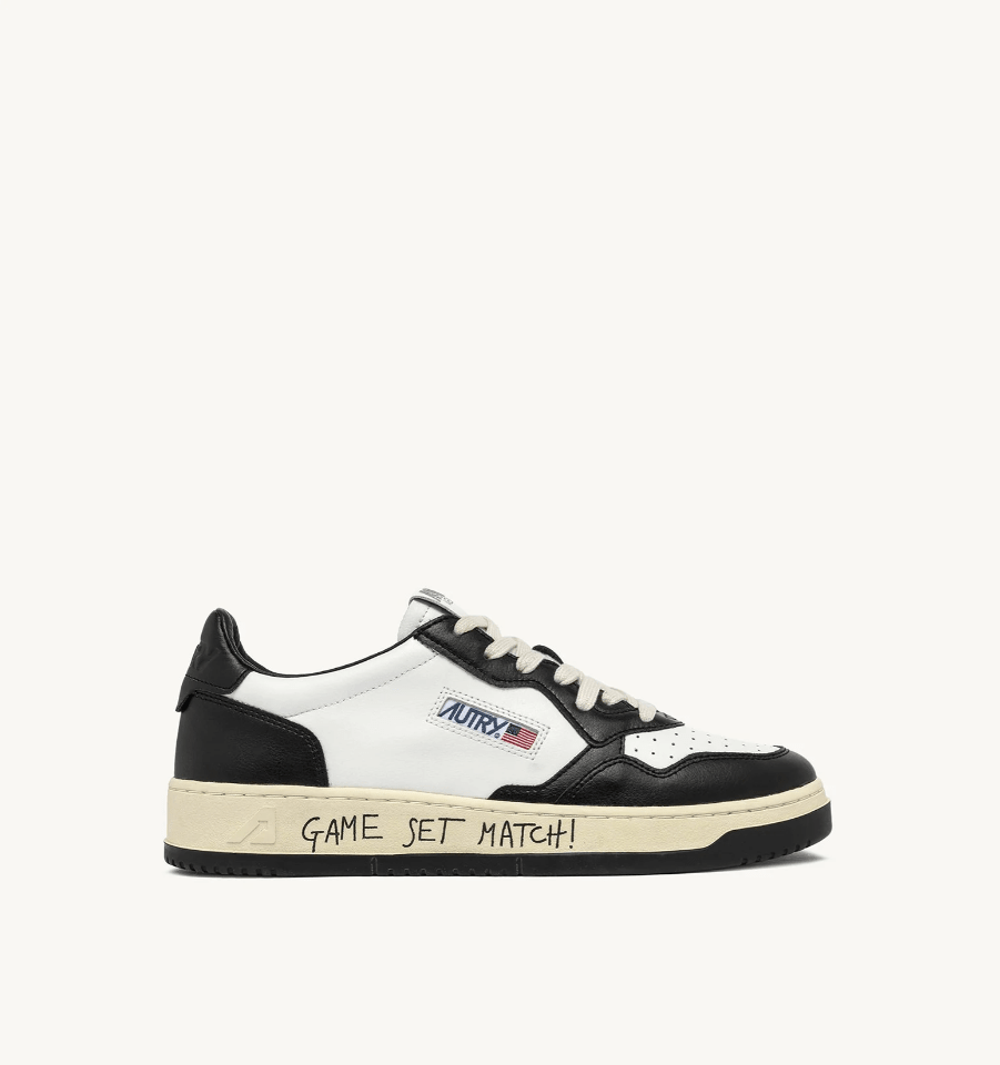 Sneakers medalist low bianco/nero lettering - YES SHOPSneakersAUTRYAULM-BH02-IT 381656984296671