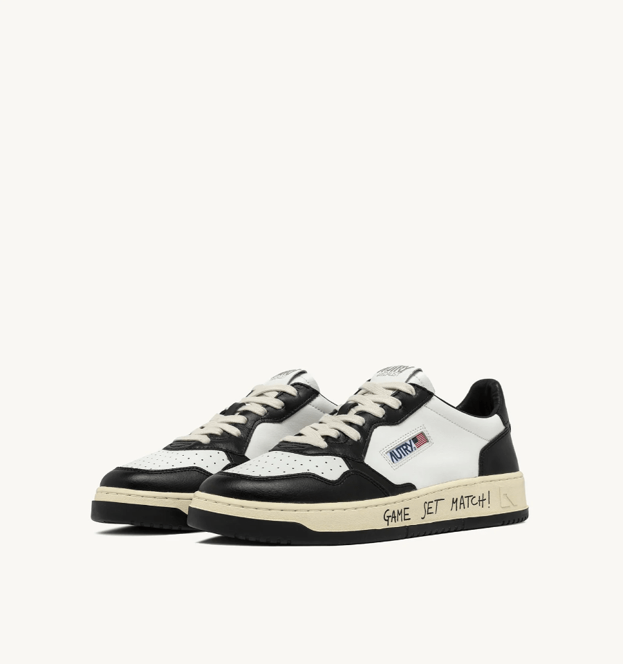 Sneakers medalist low bianco/nero lettering - YES SHOPSneakersAUTRYAULM-BH02-IT 381656984296671