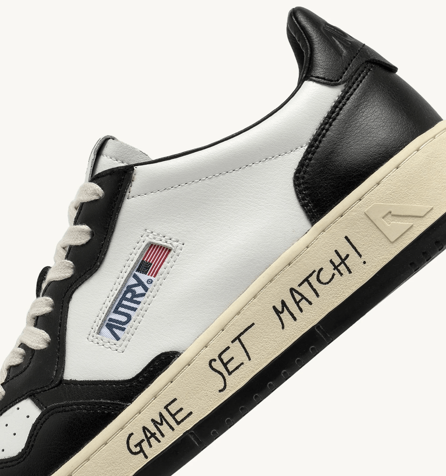 Sneakers medalist low bianco/nero lettering - YES SHOPSneakersAUTRYAULM-BH02-IT 381656984296671