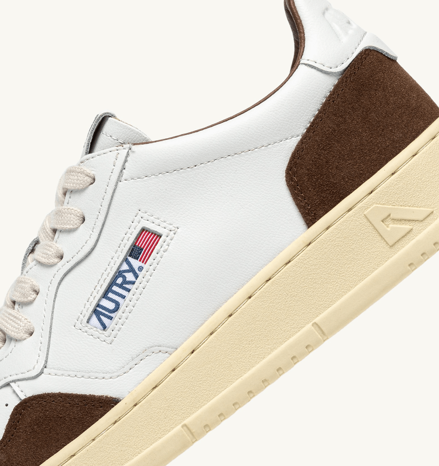 Autry medalist low in pelle bianco e suede marrone - YES SHOPSneakersAUTRYAULM - FT05
-IT 382460505742771