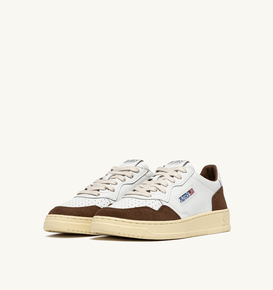 Autry medalist low in pelle bianco e suede marrone - YES SHOPSneakersAUTRYAULM - FT05
-IT 382460505742771