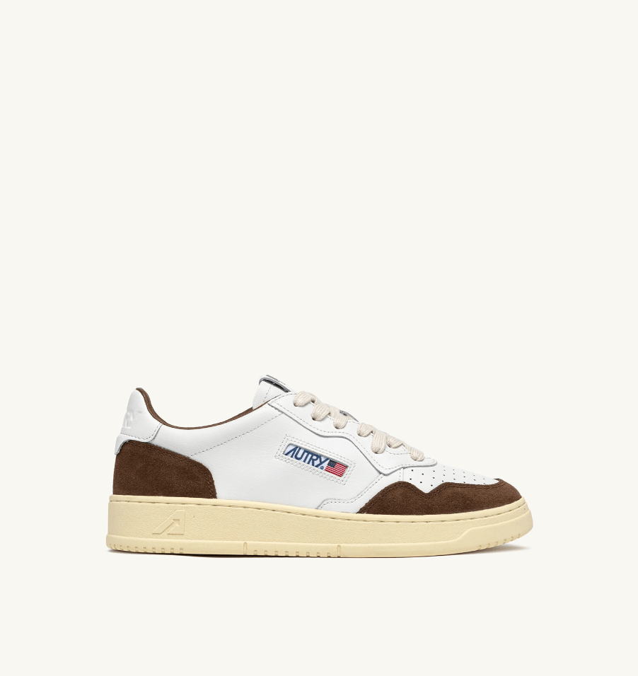 Autry medalist low in pelle bianco e suede marrone - YES SHOPSneakersAUTRYAULM - FT05
-IT 382460505742771