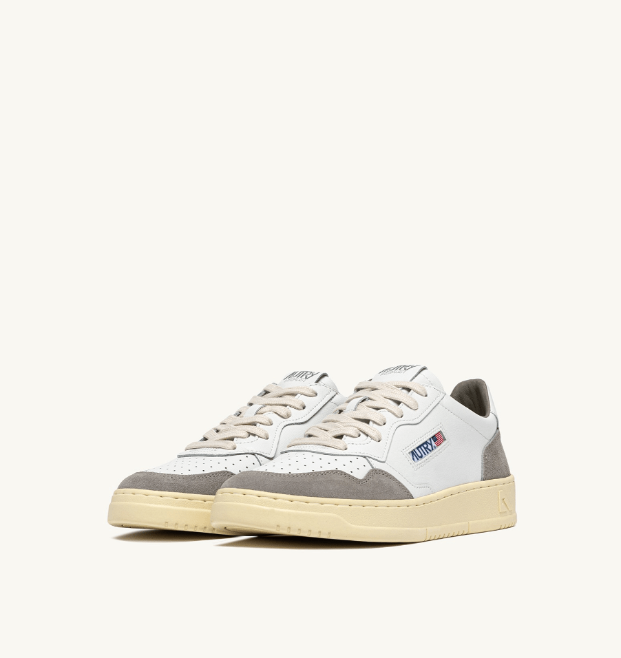 Sneakers medalist low in pelle bianca e suede grigio - YES SHOPSneakersAUTRYAULM - FT01
-IT 383260505742771