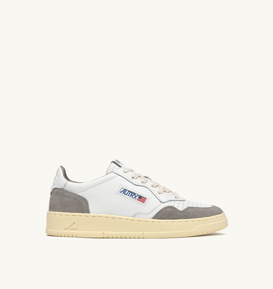 Sneakers medalist low in pelle bianca e suede grigio - YES SHOPSneakersAUTRYAULM - FT01
-IT 383260505742771