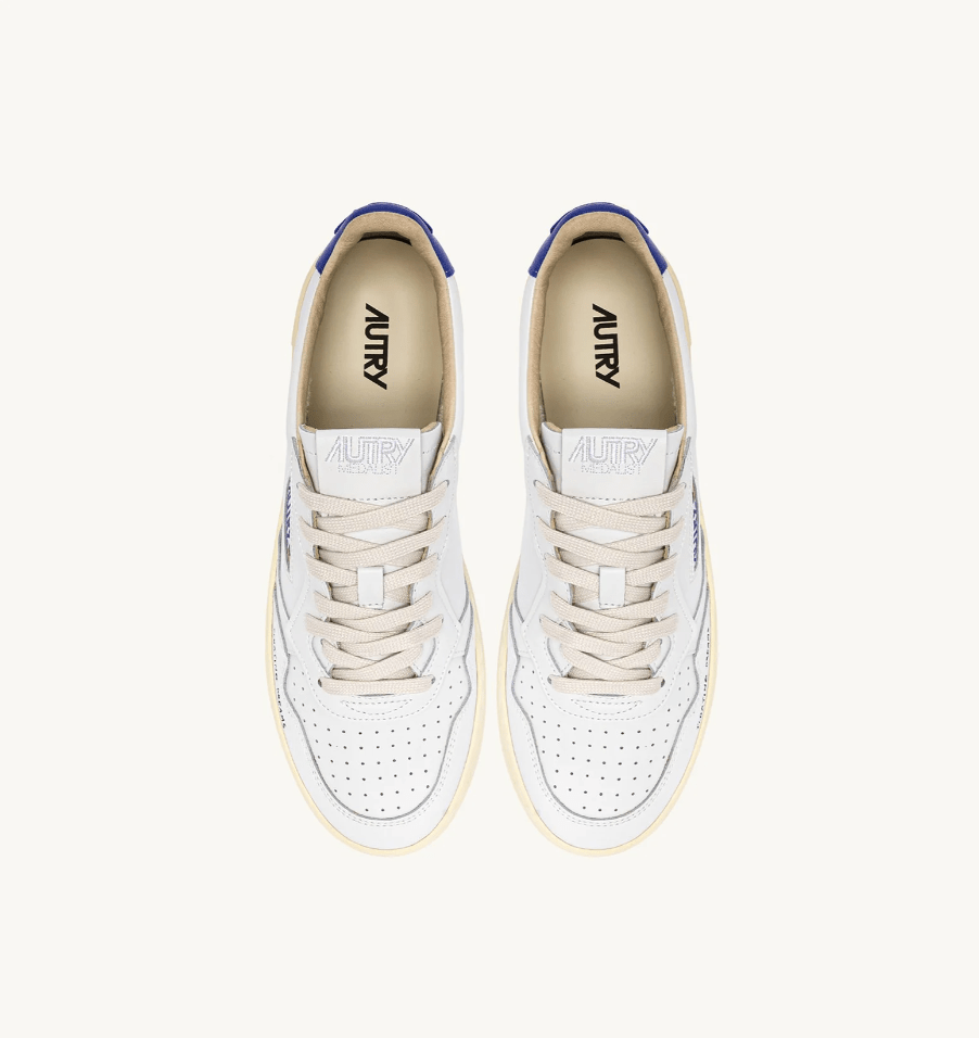 Sneakers medalist low bianca e blu chiaro - YES SHOPSneakersAUTRYAULM-DL01-IT 386192305742771