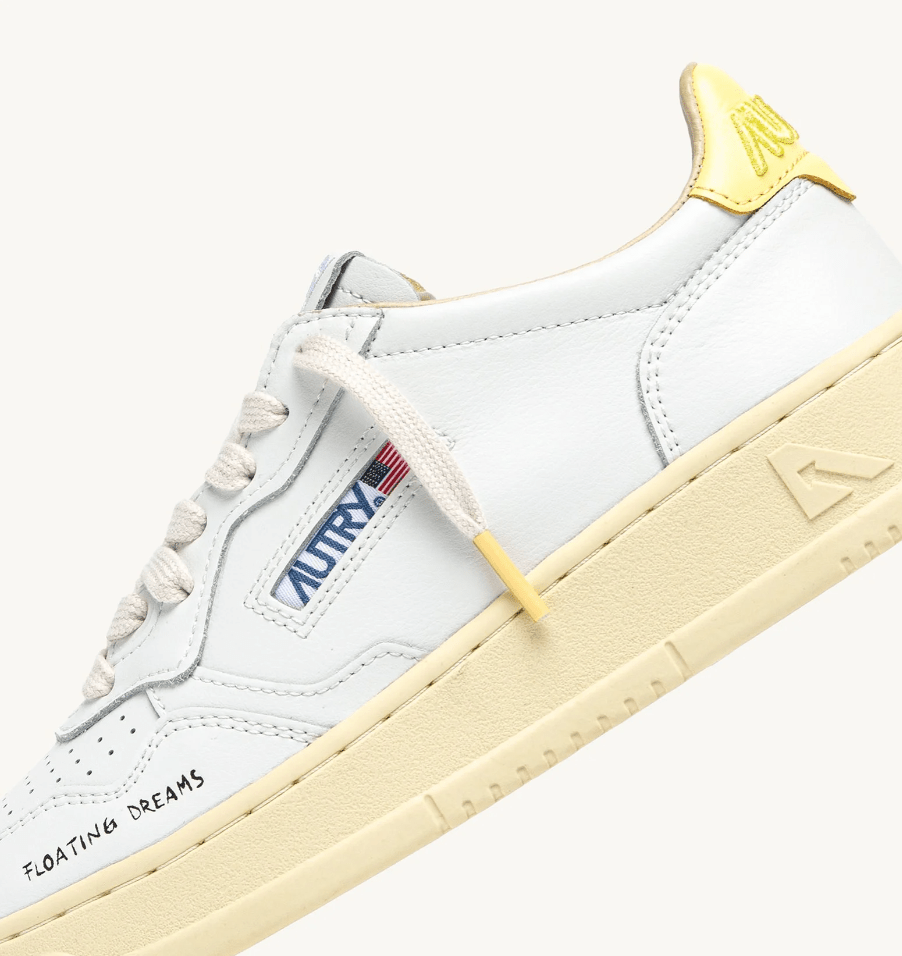 Sneakers medalist low bianca e lemon - YES SHOPSneakersAUTRYAULM DL02-IT 386982305742771