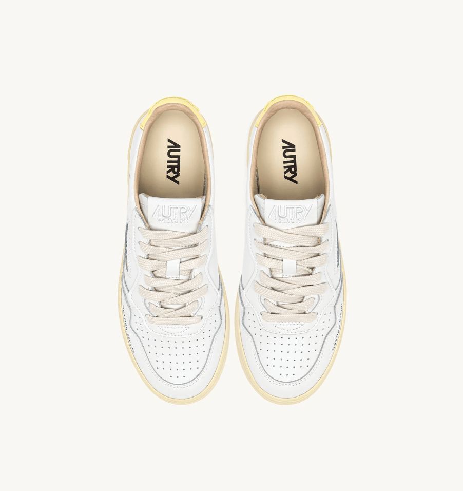 Sneakers medalist low bianca e lemon - YES SHOPSneakersAUTRYAULM DL02-IT 386982305742771
