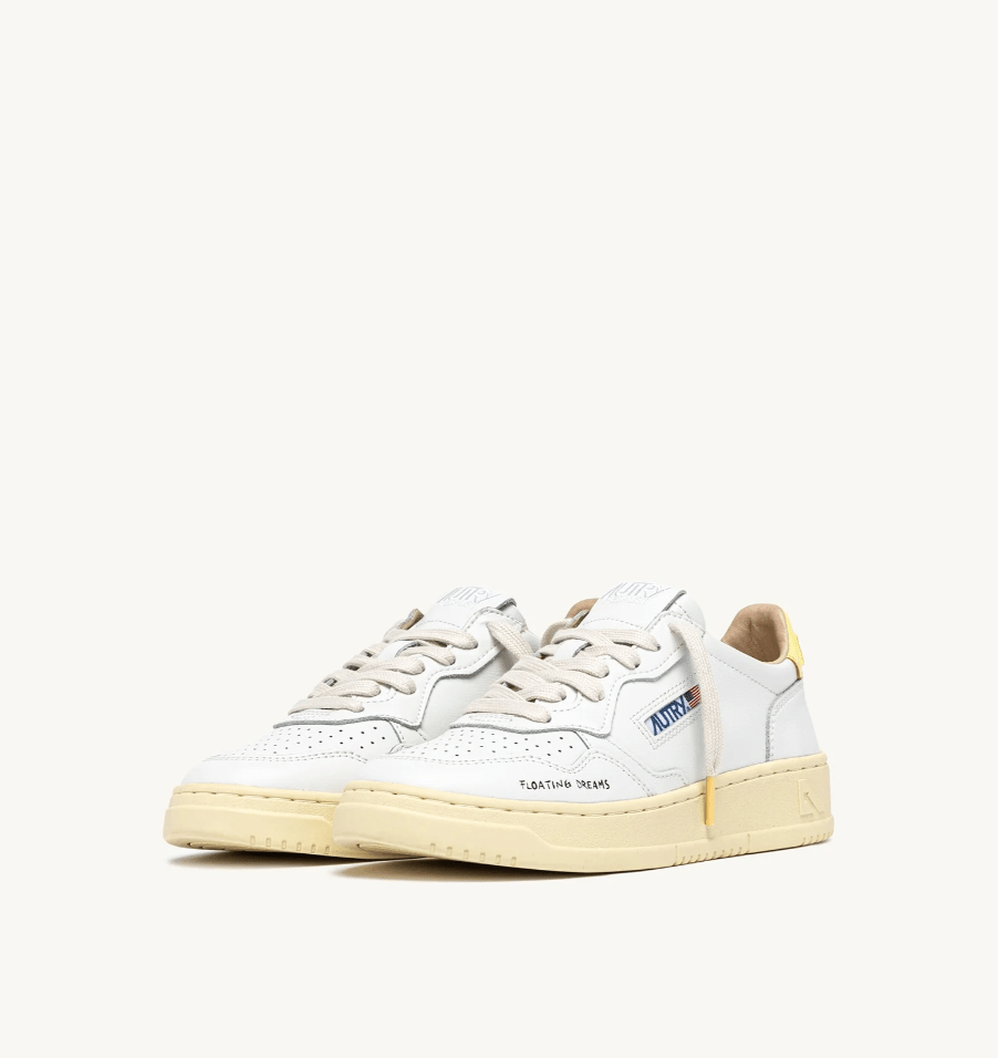 Sneakers medalist low bianca e lemon - YES SHOPSneakersAUTRYAULM DL02-IT 386982305742771