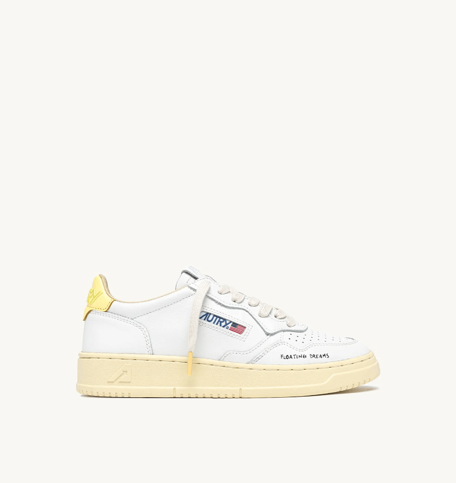 Sneakers medalist low bianca e lemon - YES SHOPSneakersAUTRYAULM DL02-IT 386982305742771