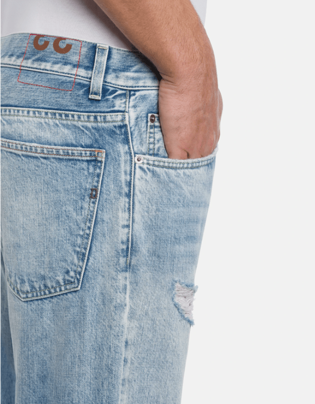 Jeand David chiaro tapered in denim fisso - YES SHOPJeansDONDUPUP693 DFE286U MH1-W258317787272771
