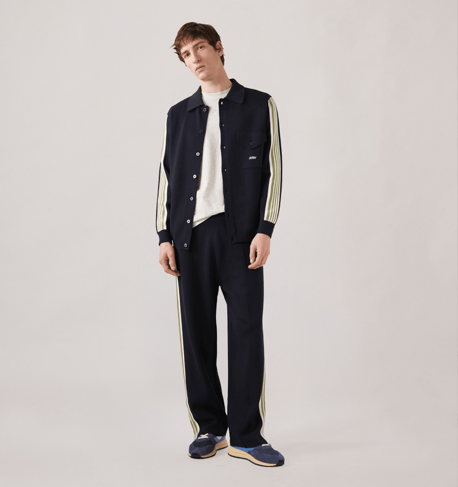 Pantalone jogger in maglia blu - YES SHOPPantaloni tutaAUTRYPAPM - 027B-XXS5193522433771