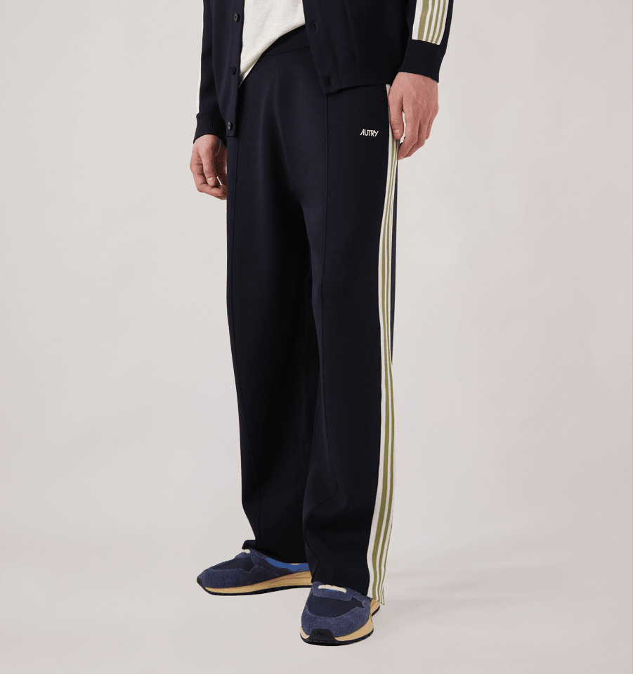 Pantalone jogger in maglia blu - YES SHOPPantaloni tutaAUTRYPAPM - 027B-XXS5193522433771