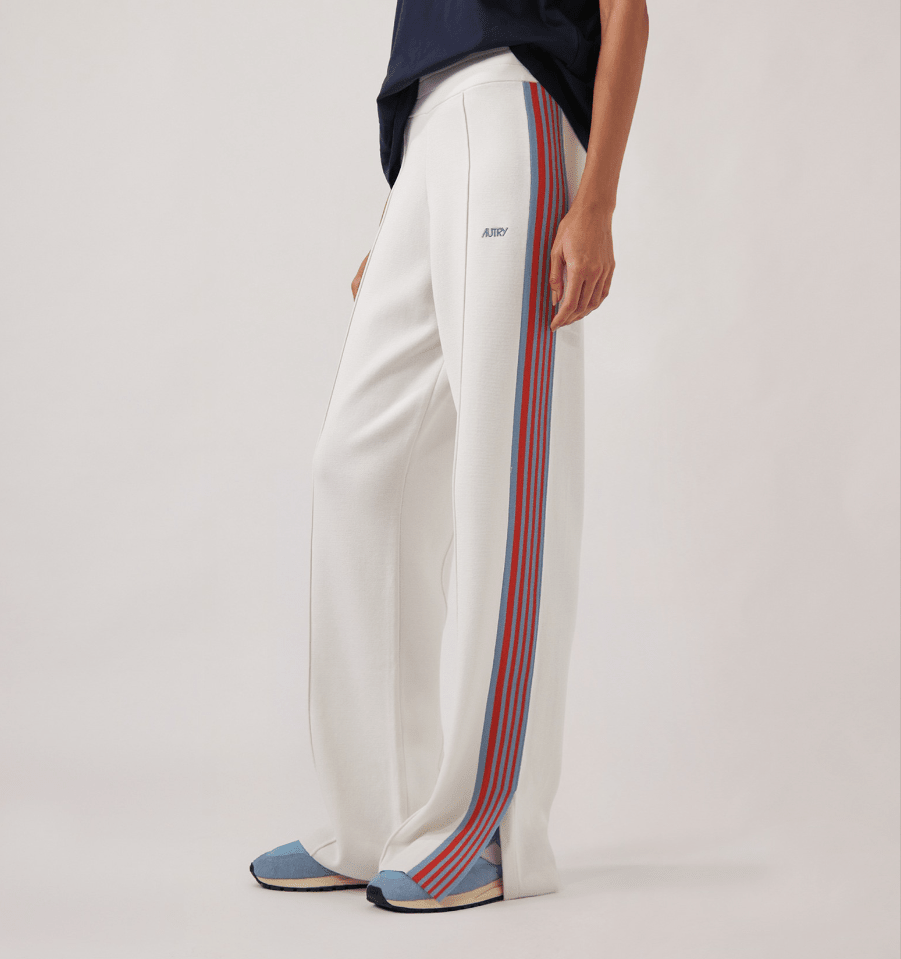 Pantalone jogger bianco in maglia - YES SHOPPantaloni tutaAUTRYPAPW - 029W-XXS7583522433771