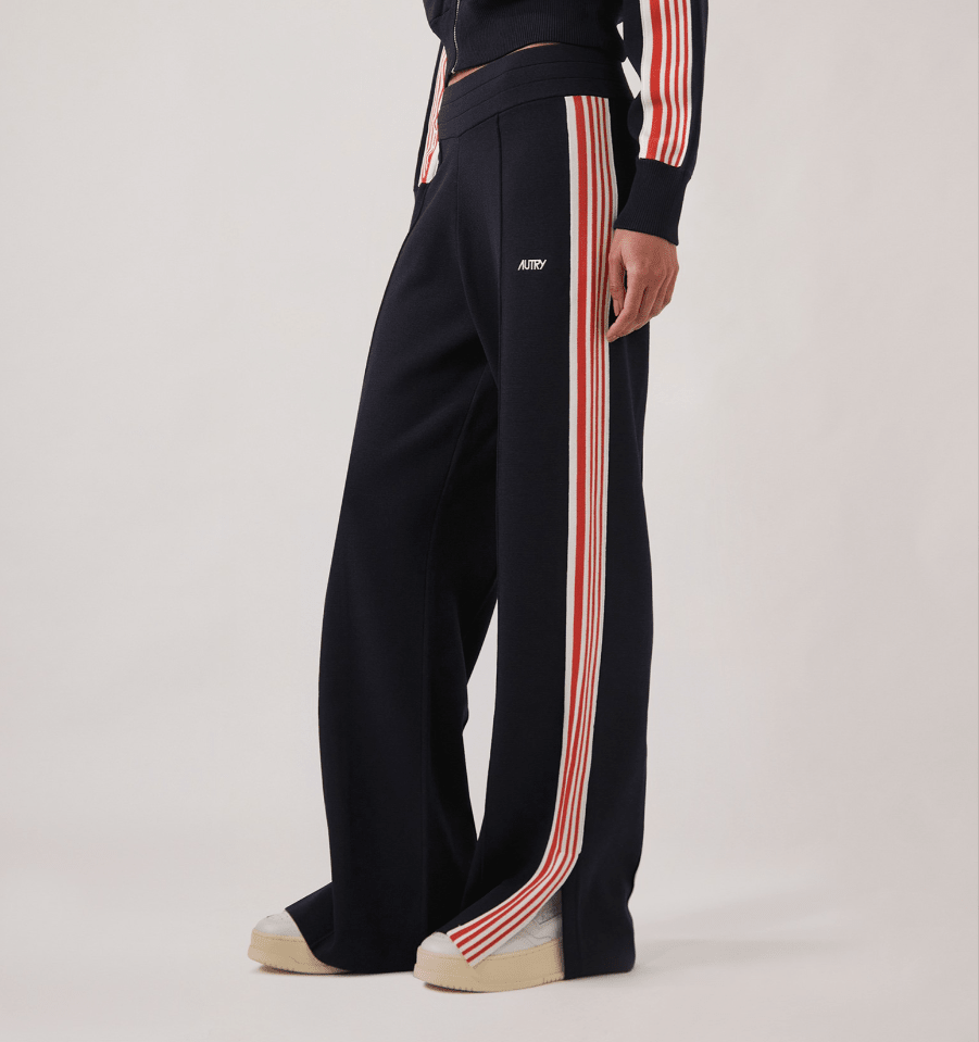 Pantalone jogger blu in maglia - YES SHOPPantaloni tutaAUTRYPAPW - 029B-XXS9383522433771