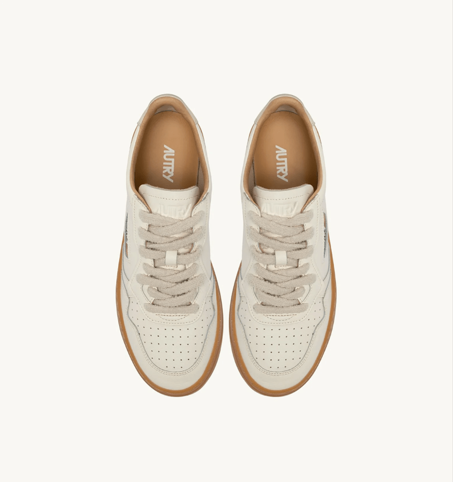 Sneakers medalist low in pelle marshmallow - YES SHOPSneakersAUTRYAULM-BD01-IT 385953522433771