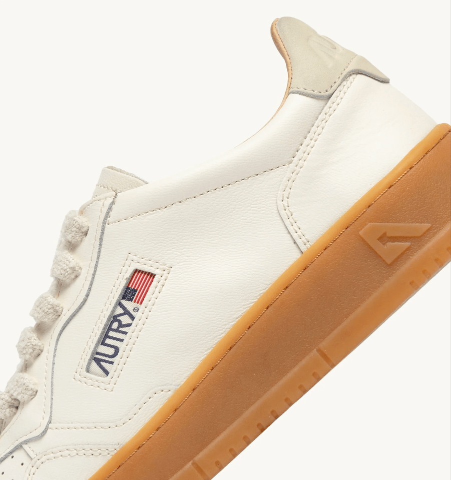 Sneakers medalist low in pelle marshmallow - YES SHOPSneakersAUTRYAULM-BD01-IT 385953522433771