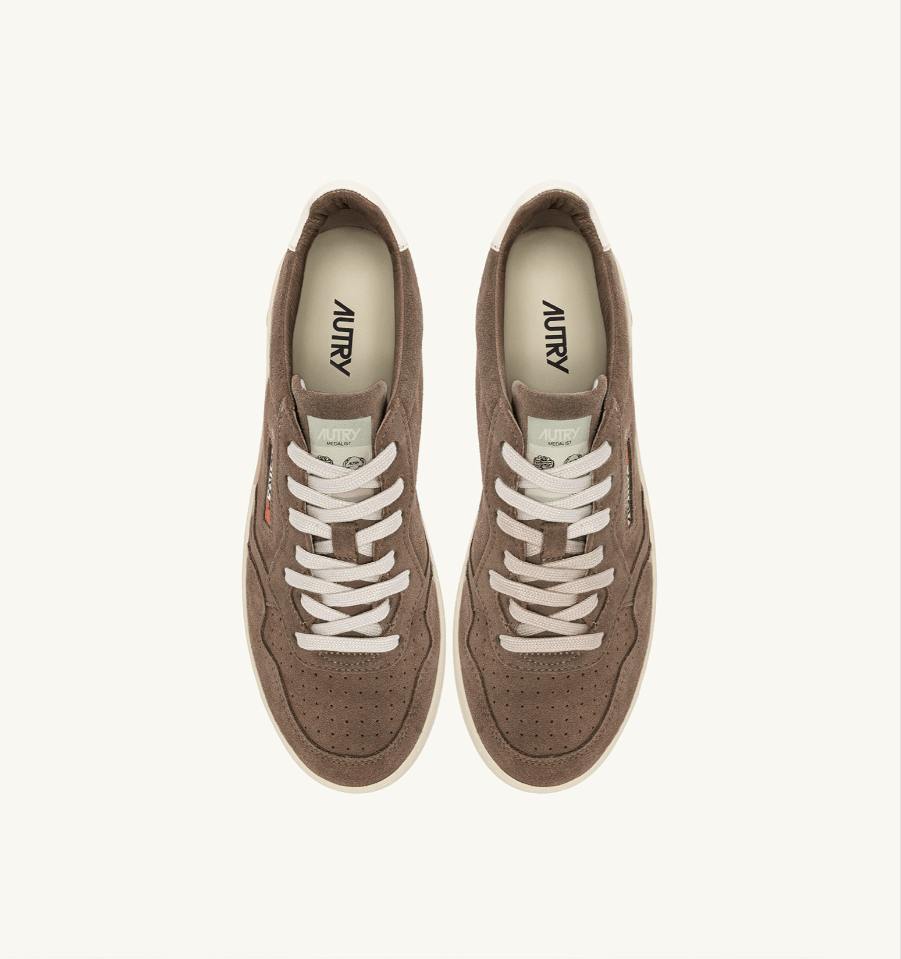 Sneakers medalist low in suede tabacco - YES SHOPSneakersAUTRYAULM-UH10-IT 381763522433771