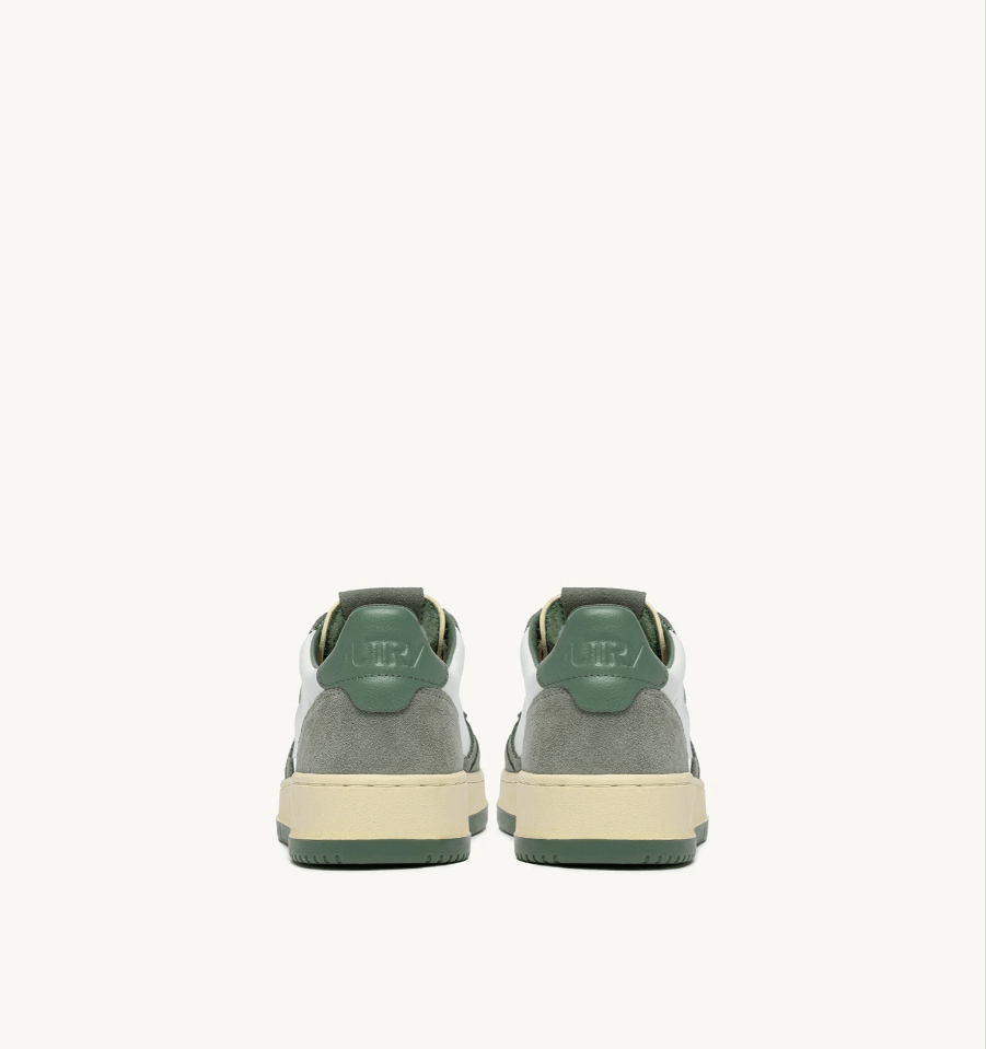 Sneakers medalist low in suede e pelle salvia e bianco - YES SHOPSneakersAUTRYAULM-BW02-IT 389863522433771