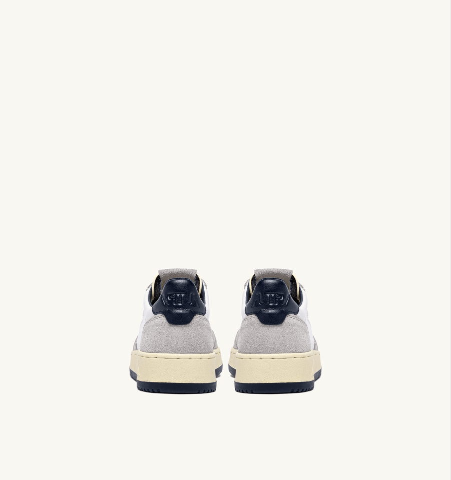 Sneakers medalist low in suede e pelle grigio e blu - YES SHOPSneakersAUTRYAULM-BW04-IT 389073522433771