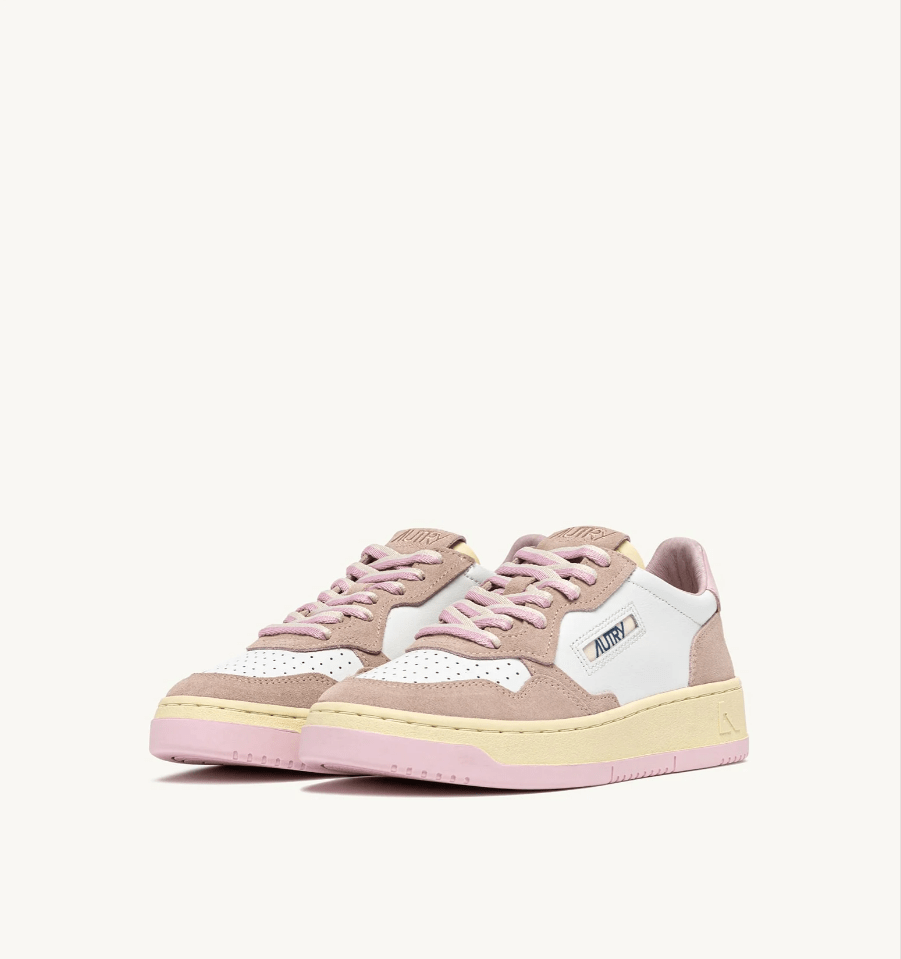 Sneakers medalist low in suede e pelle phard e bianco - YES SHOPSneakersAUTRYAULW-BW01-IT 351873522433771