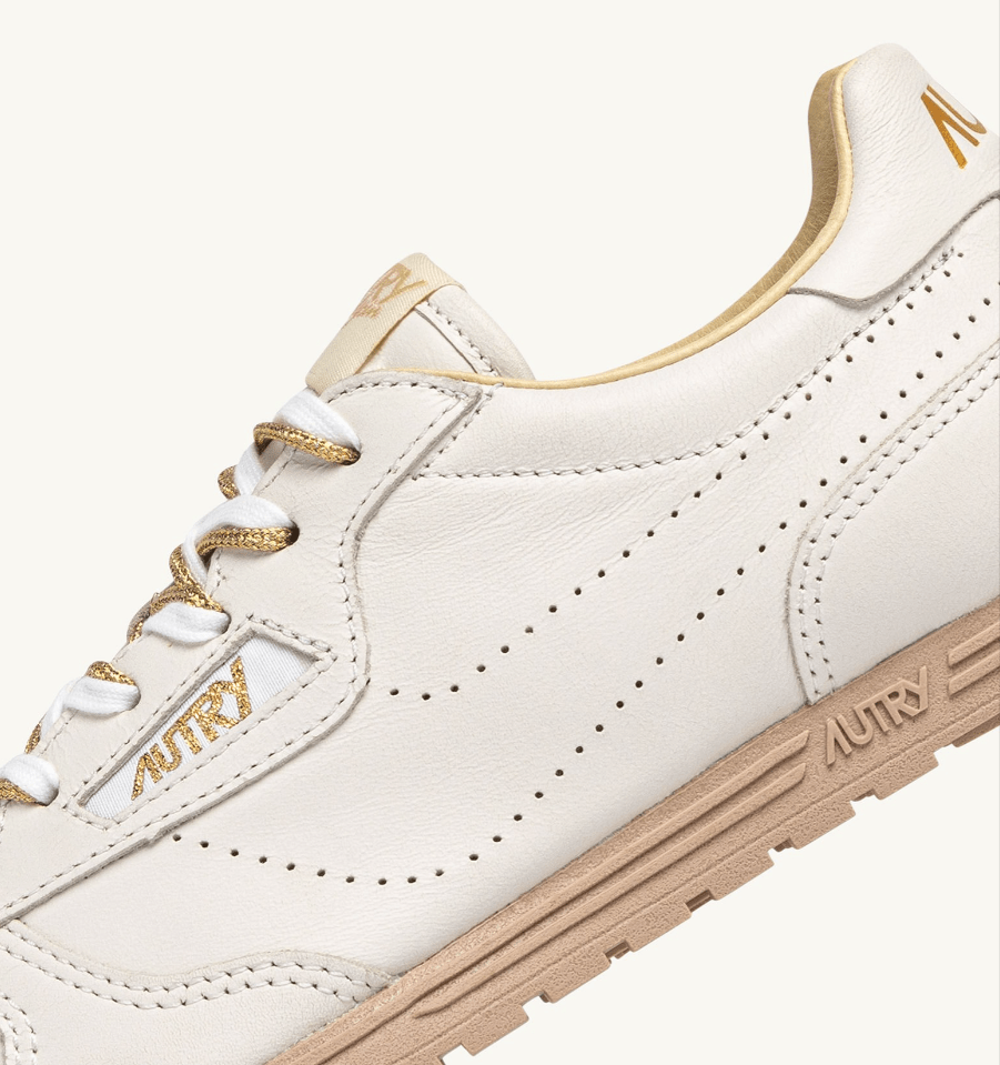 Sneakers windspin in pelle bianco e oro - YES SHOPSneakersAUTRYWSLW-NV01-IT 355673522433771