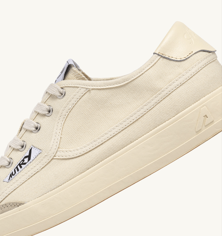 Sneakers Windscape low in Canvas Crema - YES SHOPSneakersAUTRYSCLM-CU03-IT 44,5