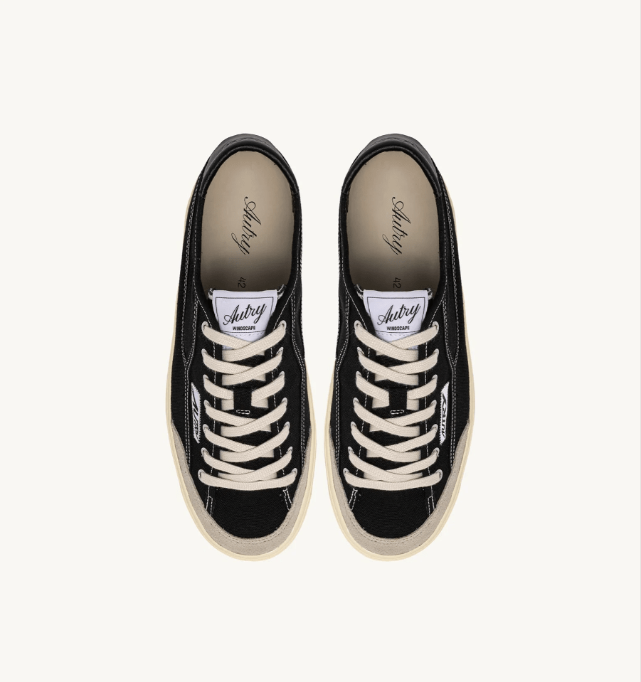 Sneakers Windscape low in Canvas Nera - YES SHOPSneakersAUTRYSCLM-CU03-IT 44,5