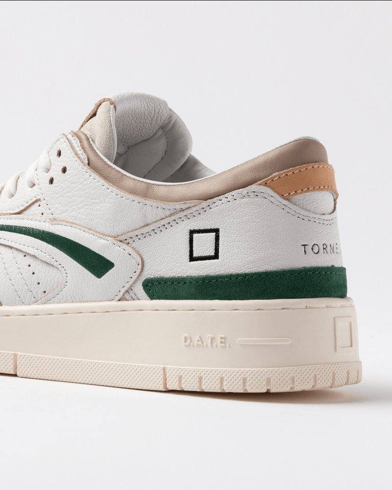Sneakers Torneo colored bianco e verde - YES SHOPSneakersD.A.T.EM441-TO-CO-WG-IT 44,5