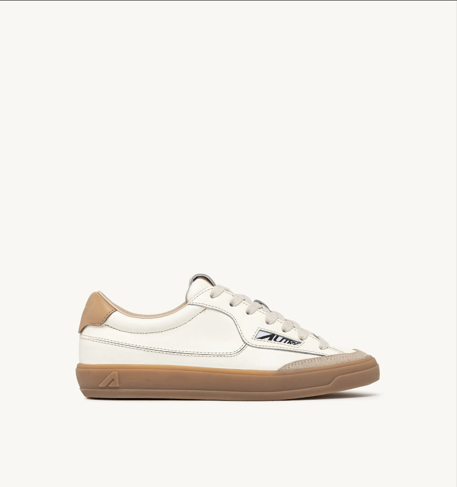Sneakers Windscape in pelle crema e miele - YES SHOPSneakersAUTRYSCLM - UK08-IT 44,51436145925771