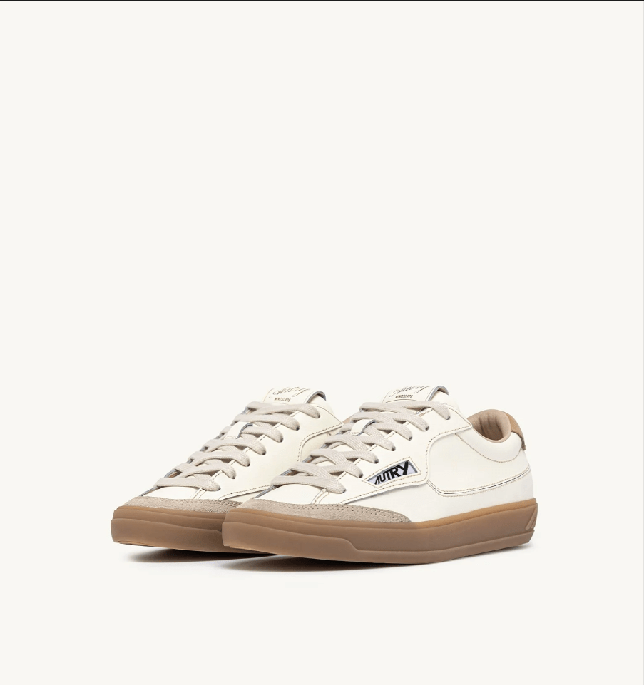 Sneakers Windscape in pelle crema e miele - YES SHOPSneakersAUTRYSCLM - UK08-IT 44,51436145925771