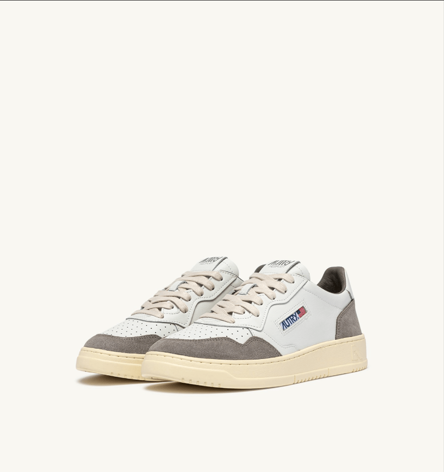 Sneakers medalist low in pelle bianco e cemento - YES SHOPSneakersAUTRYAULM - FT15-IT 38
