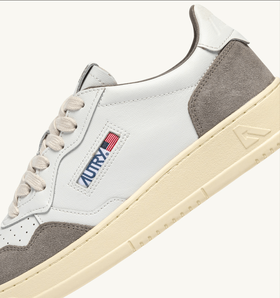 Sneakers medalist low in pelle bianco e cemento - YES SHOPSneakersAUTRYAULM - FT15-IT 38