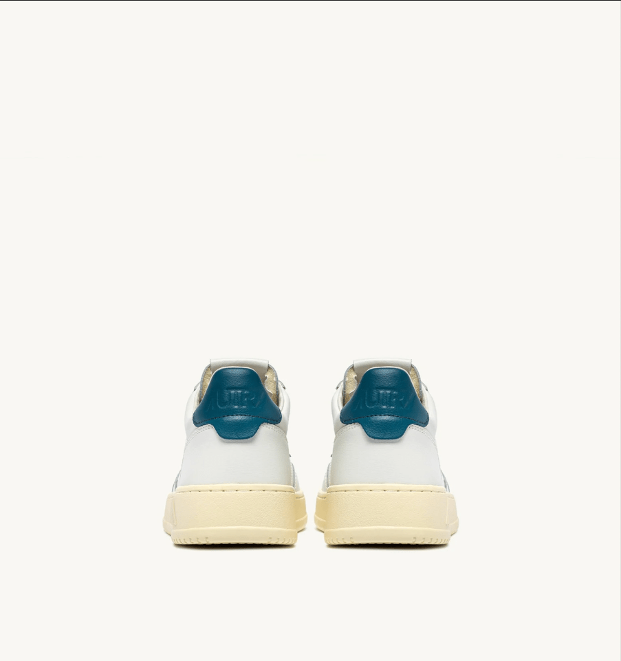 Sneakers medalist low in pelle bianco e mallard blue - YES SHOPSneakersAUTRYAULM - LL29-IT 38