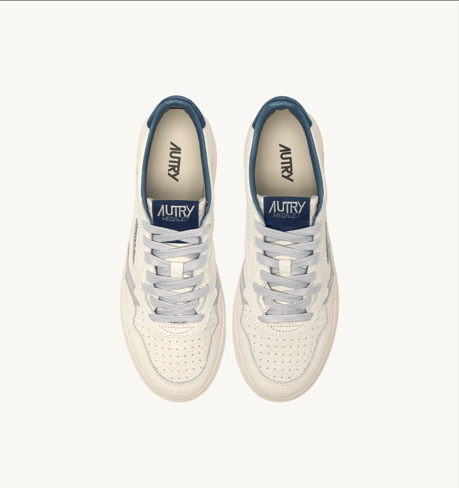 Sneakers medalist low in pelle elephant e blue vapor - YES SHOPSneakersAUTRYAULM - NE20-IT 38