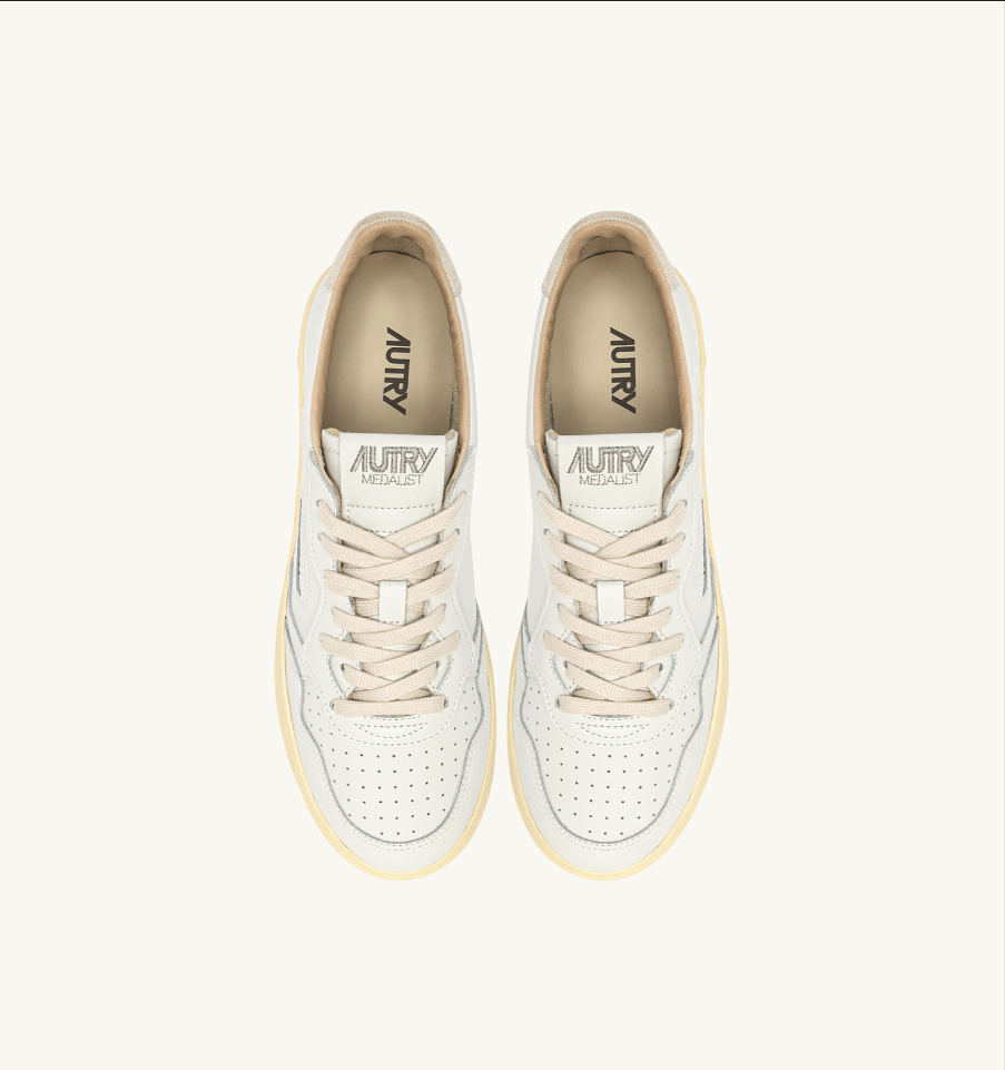 Sneakers medalist in pelle bianco e suede snow white - YES SHOPSneakersAUTRYAULM - BJ04-IT 38