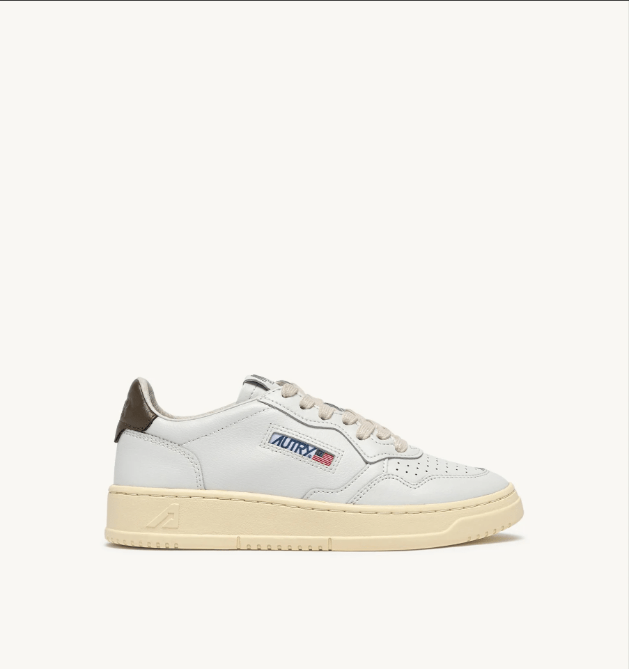Sneakers medalist low in pelle bianco e chocolate - YES SHOPSneakersAUTRYAULM - LL28
-IT 38